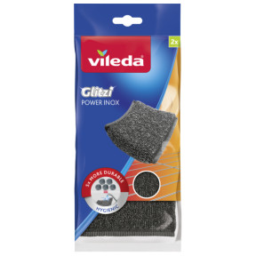 Губка металева Vileda Inox Power Pad, 2 шт